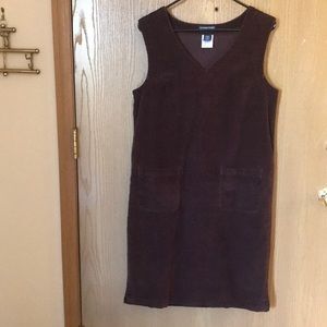 Dark Brown Corduroy Jumper